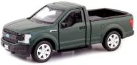 Машина металлическая RMZ City 1:32 Ford F150 2018, зеленый матовый цвет, двери открываются