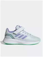 Кроссовки adidas, размер 2.5UK (35 EU), blue tint/light purple/pulse mint