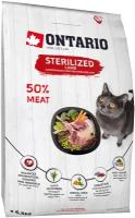 Ontario - Корм для стерилизованных кошек с ягненком (Sterilised Lamb) 6,5 кг