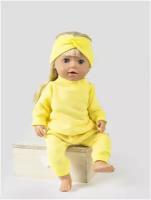 Одежда для куклы Беби Бон (Baby Born) 43см, Rich Line Home Decor, Х-992/Желтый
