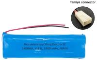 Аккумулятор ShopElectro SE2400АА, 4.8 В, 2400 мАч/ 4.8 V, 2400 mAh, NiMH, с коннектором Tamiya (3)