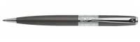 Ручка шариковая Pierre Cardin BARON, цвет - серый. Упаковка В