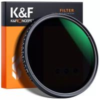 Переменный нейтральный фильтр K&F Concept Variable MC ND8-ND2000 Slim 55mm