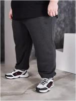 Брюки джоггеры Good People, спортивные, свободный силуэт, карманы, размер 76-78 (7xl), серый