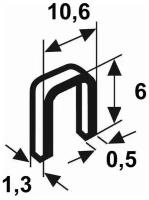 Скоба Rapid 140/6 (2М) для степлера, тип 140