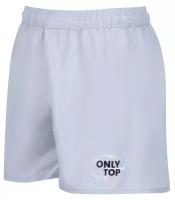 Шорты спортивные ONLYTOP unisex grey, размер 44