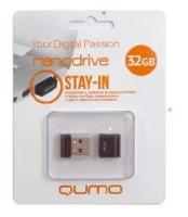 USB флэш-накопитель QUMO (18332) 32GB Nano Black