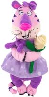 Мягкая игрушка Gulliver Тигрица Алиса с цветком, 30 см