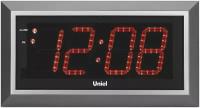 Электронные, настенные часы BV-11RSL BVItech цвет (красный/серебро)