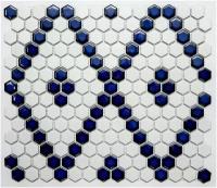 Мозаика керамическая NS mosaic PS2326-43 306х35 чип 23х26 уп 5 шт