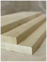 Ступени деревянные для лестницы (подоконник) / Сорт-АБ / 900x300x40 мм