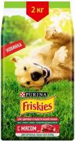 Сухой корм для собак Friskies мясо