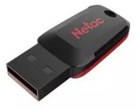 Накопитель USB 2.0 64Гб Netac U197 (NT03U197N-064G-20BK), черный