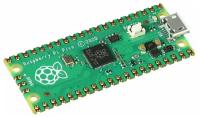 Контроллер Raspberry Pi Pico ARM Cortex–M0+, 264 КБайт, размеры 21х55 мм