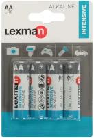 Батарейка алкалиновая Lexman AA 4 шт