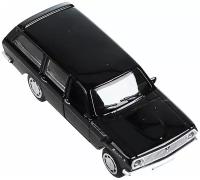 Металлический транспорт Технопарк Машина металлическая «ГАЗ-2402 волга», 12 см, открываются двери, багаж, цвет черный