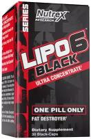 Lipo-6 Black Ultra Concentrate Fat Destroyer (30 капсул)