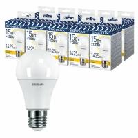 Комплект светодиодных лампочек ЛОН Ergolux LED-A60-15W-E27-3K