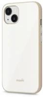 Чехол Moshi iGlaze Slim Hardshell Case для iPhone 13, pearl white