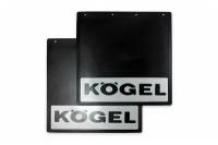 Брызговики светоотражающие KOGEL комплект 400*400 (черная надпись)