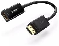 Конвертер UGreen MM137 DisplayPort - HDMI (40363), черный