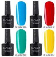 ELPAZA CHARM Professional/Гель-лак/ Набор 4 шт. по 10 мл