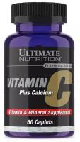 Ultimate Nutrition Vitamin C Plus Calcium 60 капс (Ultimate Nutrition)