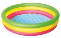 Бассейн надувной круглый 102*25 см Swim Squad Kiddie Bestway (51104)