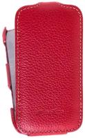 Кожаный чехол для Samsung Galaxy Mini 2 (S6500) Melkco Premium Leather Case - Jacka Type (Red LC)