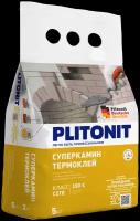 Клей для плитки и камня Plitonit Суперкамин Термоклей 5 кг