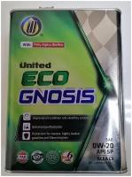 Синтетическое моторное масло United ECO-GNOSIS 0W-20