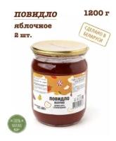 Повидло яблочное первый сорт стерилизованное Ляховичский КЗ 2 шт. по 600гр