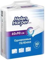 Одноразовые впитывающие пеленки Helen Harper, basic, 60 х 90, 30 шт