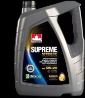 Синтетическое моторное масло Petro-Canada Supreme Synthetic 5W-20, 4 л