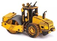 Деревянный 3D конструктор Robotime Дорожный каток 149 дет
