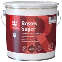 TIKKURILA ROSTEX SUPER грунтовка для металла противокоррозийная, матовая, красно коричневый (10л)*