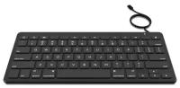 Клавиатура Zagg Universal Wired Lightning Keyboard черный, английская и русская