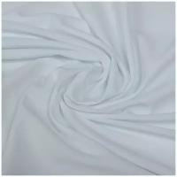 Ткань Бифлекс матовый TBY, 220г/м², 80% нейлон, 20% спандекс, ширина 152см, цвет 2 белый, уп.3м