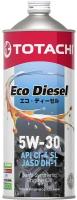 Масло моторное TOTACHI Eco Diesel 5W30 CK-4/СJ-4/SN полусинтетика (1л)