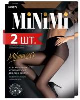 Колготки MiNiMi Milana, 20 den, 2 шт., бежевый