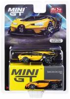 Модель коллекционная Mini GT 1:64 LB Bugatti Vision Gran Turismo Yellow