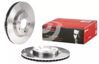 Диск тормозной передний BREMBO 09. A716.14 (NISSAN QASHQAI / QASHQAI +2 I (J10, JJ10) 02/07->) (цена за 1шт). Заказ от 2 -х шт