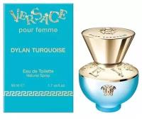 Versace женская туалетная вода Pour Femme Dylan Turquoise, Италия, 50 мл