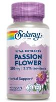 Solaray Guaranteed Potency Passion Flower Aerial Extract (Экстракт пассифлоры) 250 мг 60 капсул