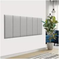 Стеновая панель Eco Leather Grey 30х80 см 1 шт