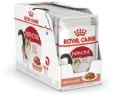 ROYAL CANIN INSTINCTIVE влажный корм для взрослых кошек в соусе 85 гр х 24 шт