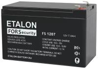 Аккумулятор ETALON FS 1207 (12В / 7Ач)