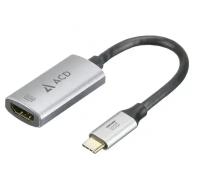 Адаптер ACD Fusion CH4K Адаптер USB-C в HDMI (4Kx60Hz) (ACD-CH4K-6AL) RTL {50}