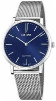 Наручные часы FESTINA Swiss Made, синий, серебряный