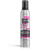 Витэкс KERATIN PRO Style Невесомая мусс-пенка д/укладки волос мгновенный объём суперсильная фикс, 200мл